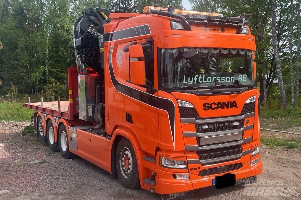 Scania R 500 Kranwagen