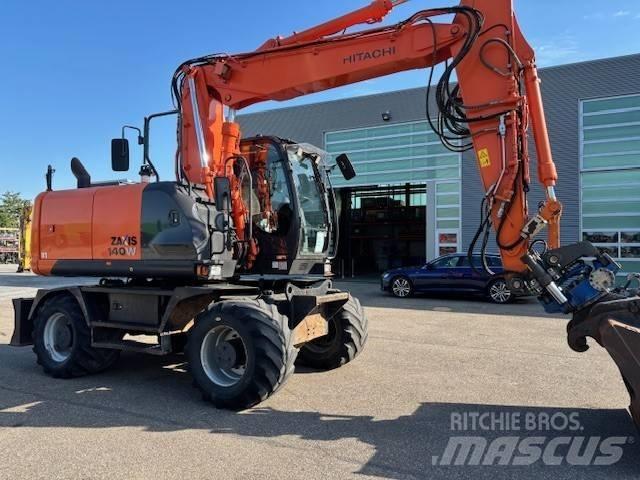 Hitachi ZX 140 W-5 Mobilbagger