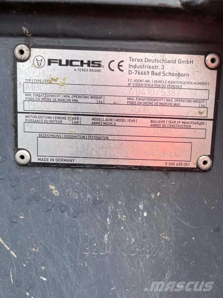 Terex Fuchs MHL320 Sonstige Flurförderzeuge