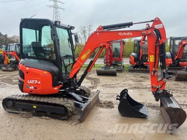 Kubota U 27-4 Minibagger < 7t