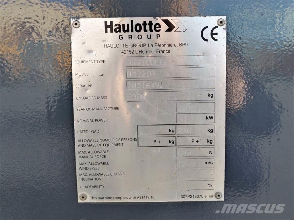 Haulotte HA12IP Gelenkteleskoparbeitsbühnen