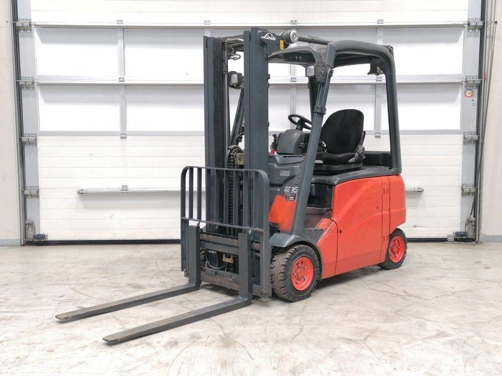 Linde E16PH-01 Elektrostapler