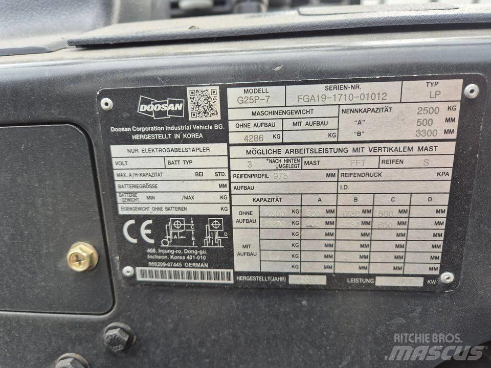 Doosan G 25 P-7 Sonstige Baumaschinen