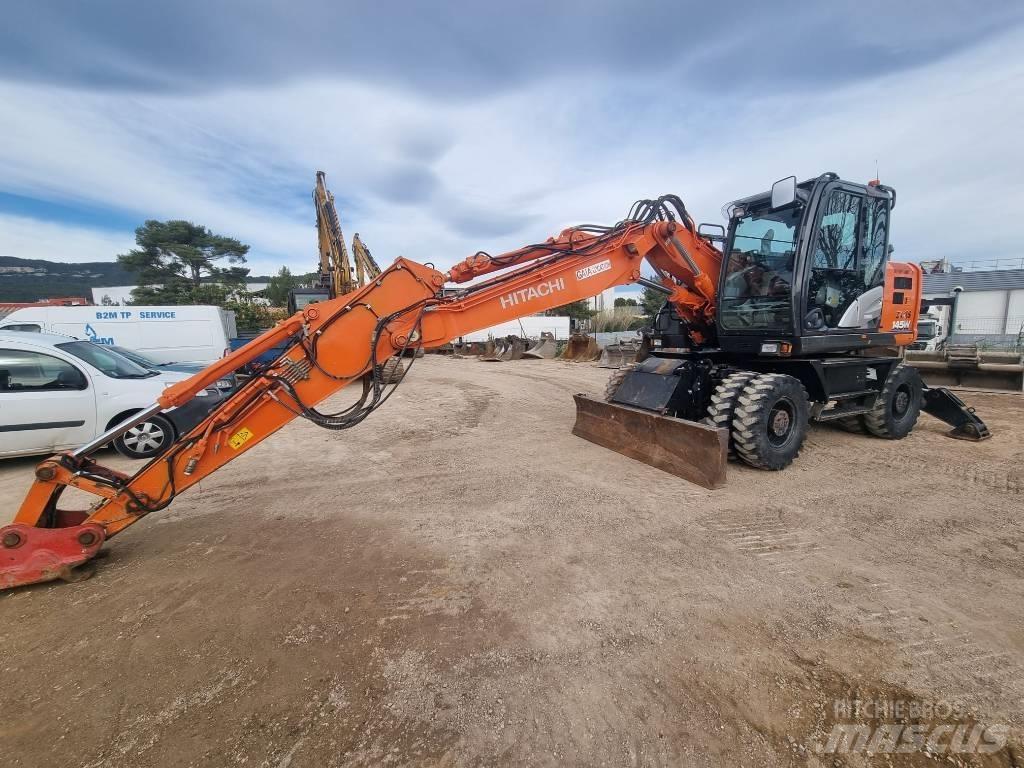Hitachi ZX145W Mobilbagger