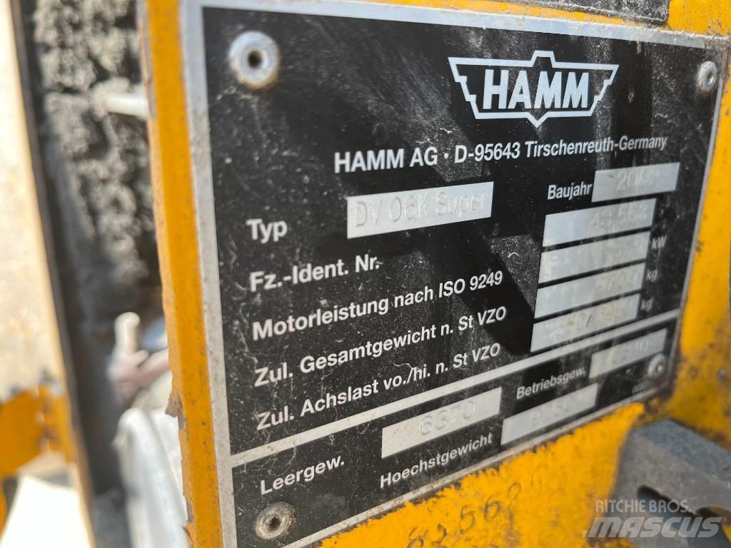 Hamm DV06K Super Kombiwalzen