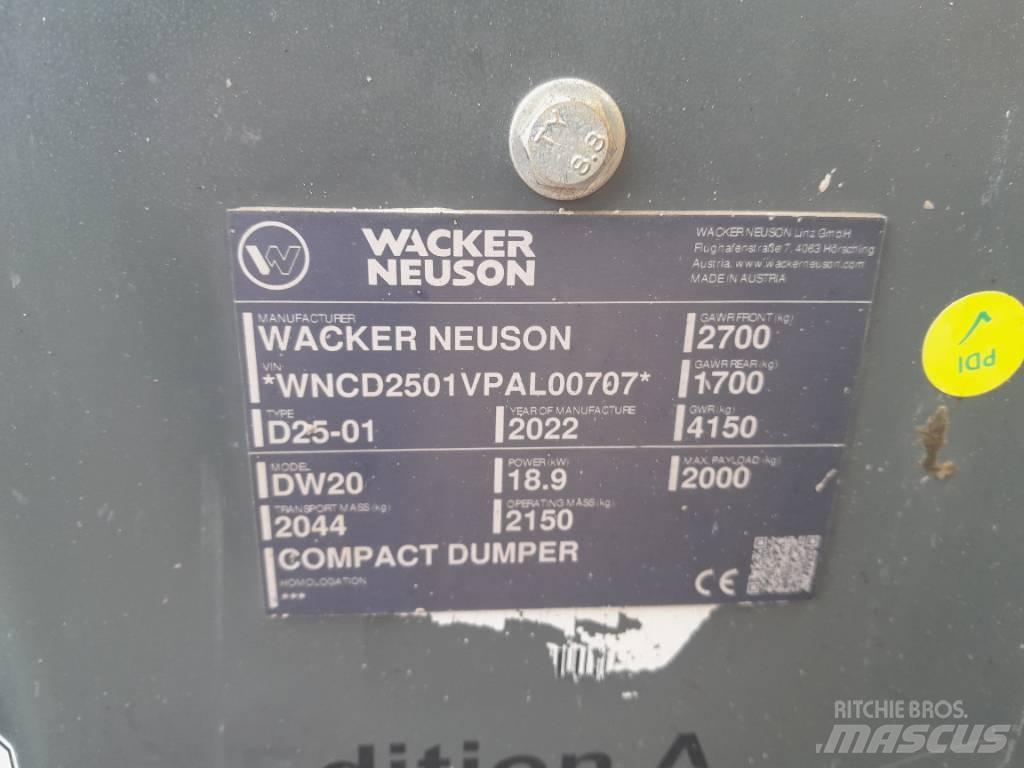Wacker Neuson DW 20 Minidumper