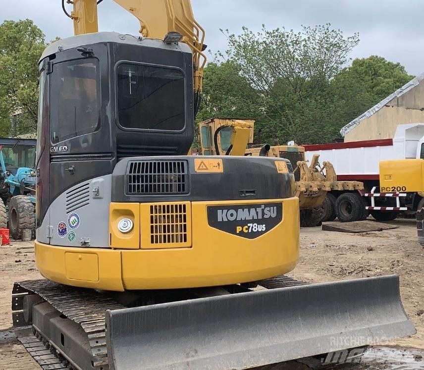 Komatsu pc78us Midibagger  7t - 12t