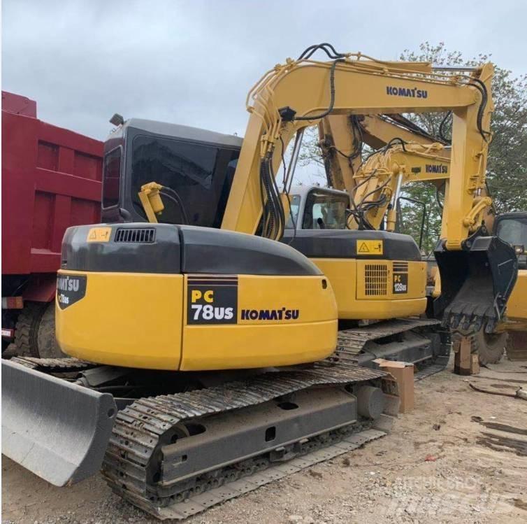 Komatsu pc78us Midibagger  7t - 12t