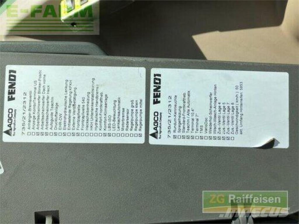 Fendt 720 vario Traktoren