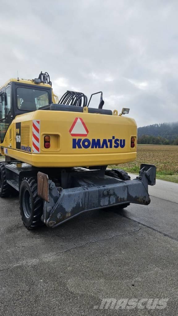 Komatsu PW 160-7K Mobilbagger