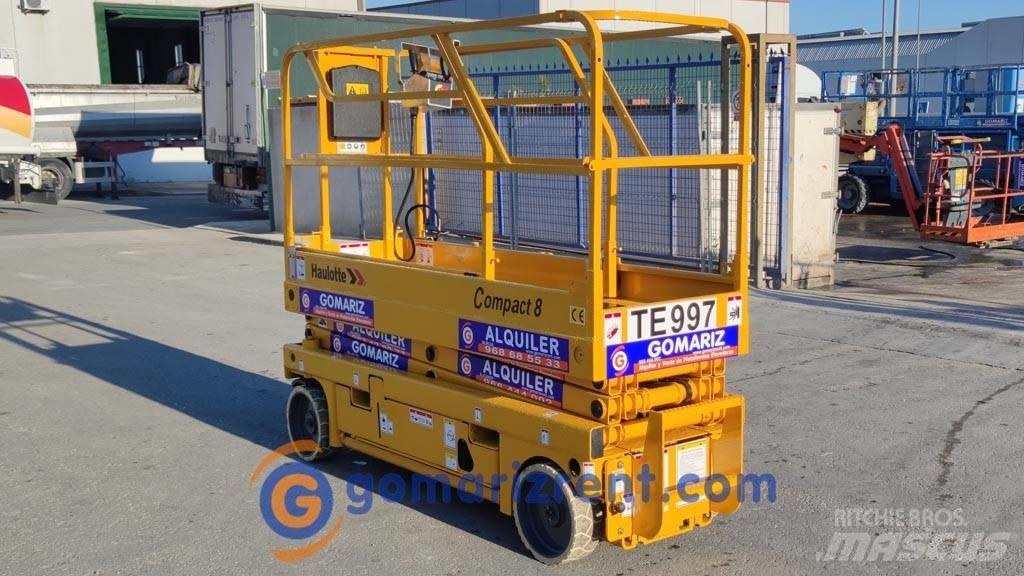 Haulotte Compact 8 Scheren-Arbeitsbühnen