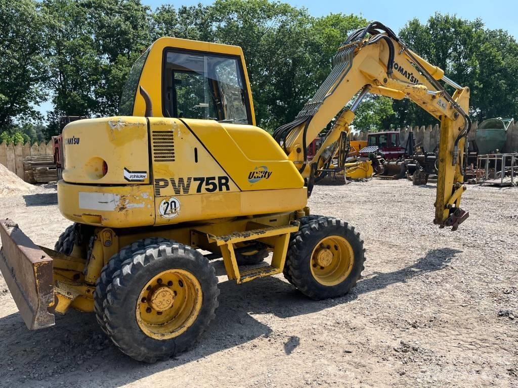 Komatsu PW 75 R Mobilbagger