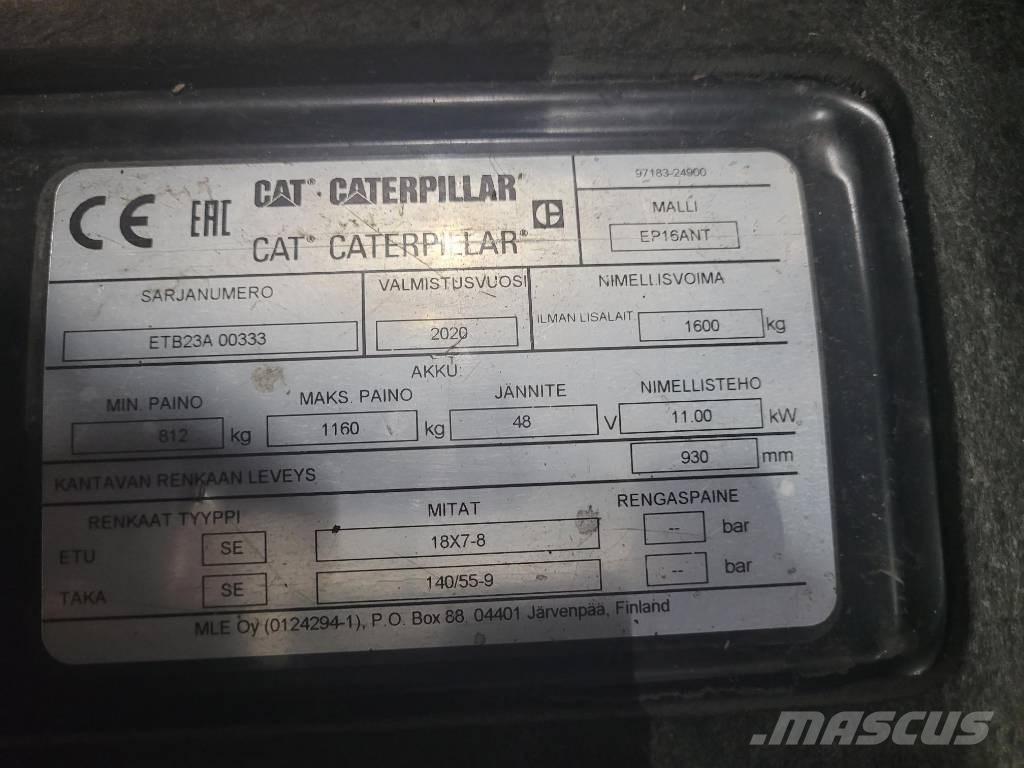 CAT EP 16 ANT Elektrostapler