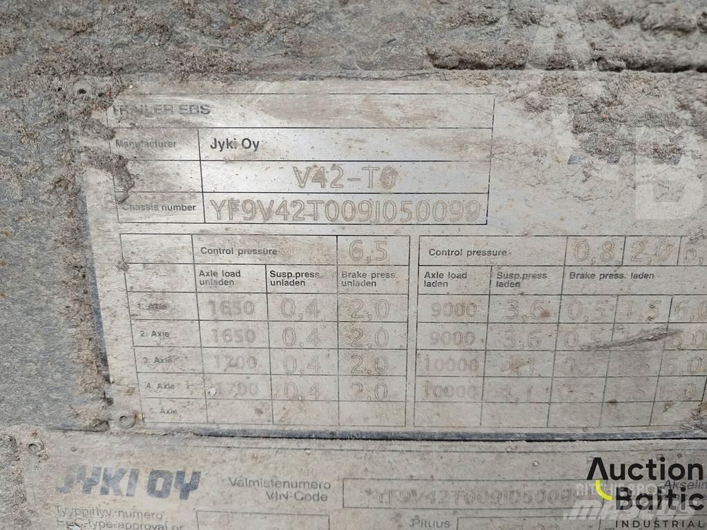 Jyki V 42 T0 Curtainsiderauflieger