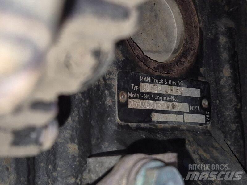 MAN D0834 LFL67 Motoren