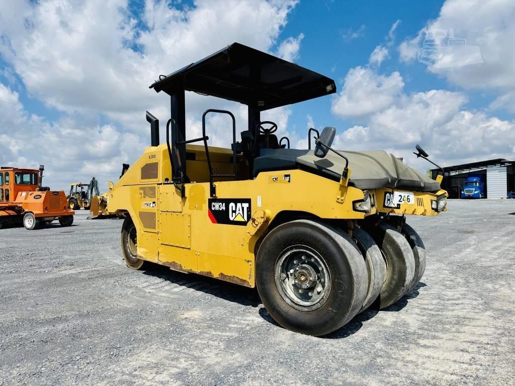 CAT CW 34 Gummiradwalzen