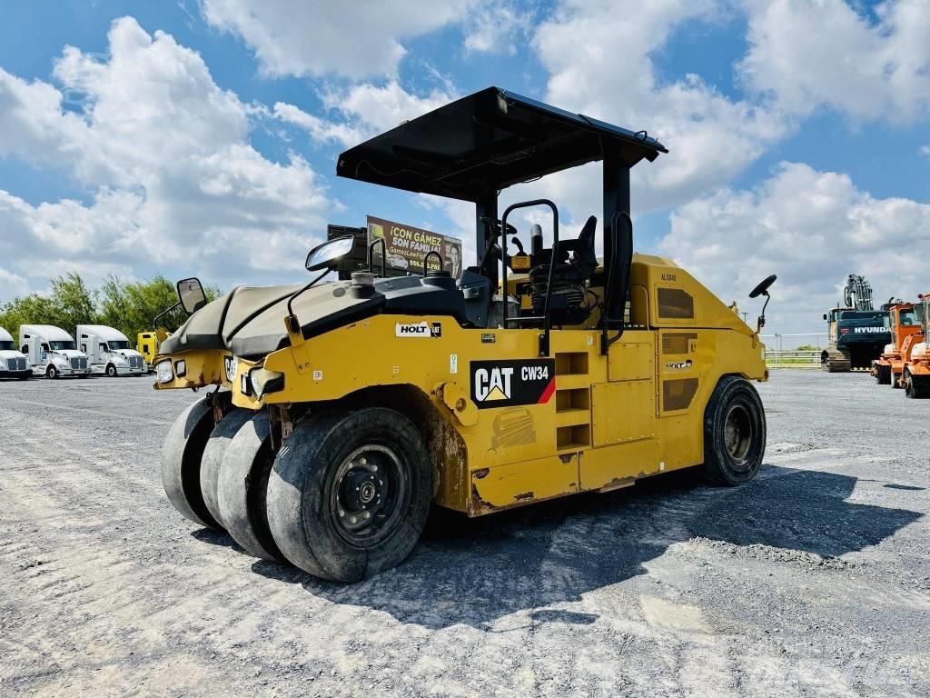 CAT CW 34 Gummiradwalzen