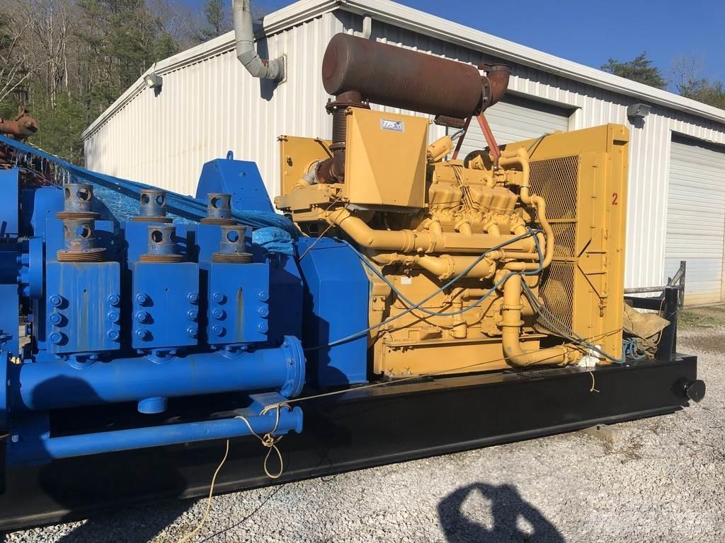 National 7P Triplex Wasserpumpen