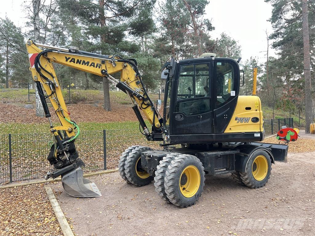 Yanmar B75W Mobilbagger