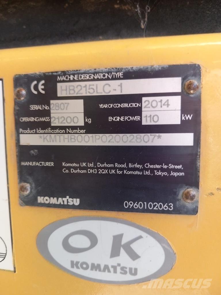 Komatsu HB 215 LC-1 Elektronik