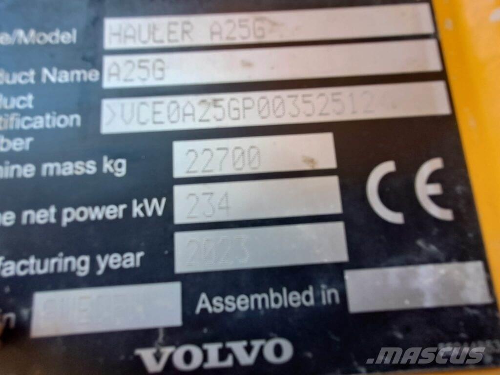 Volvo A25G Dumper - Knickgelenk