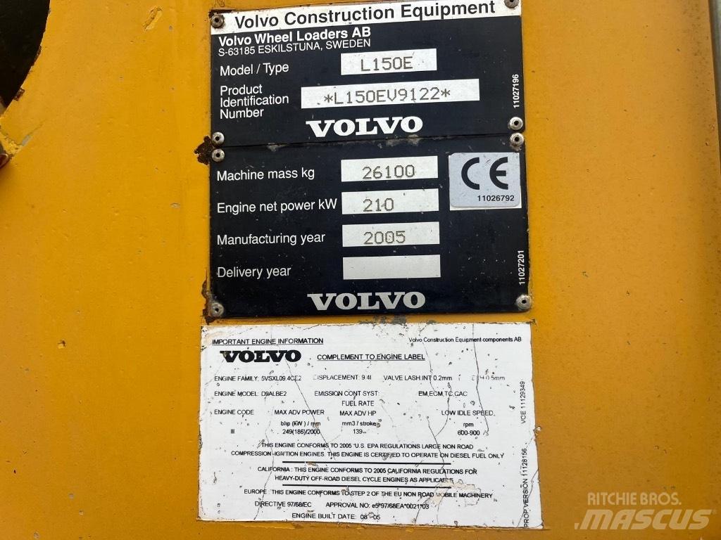 Volvo L 150 E Radlader