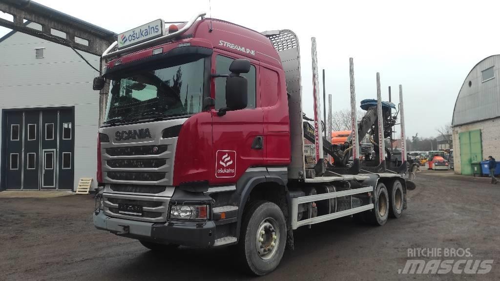 Scania R410 Holztransporter