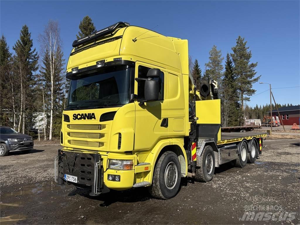 Scania R164G 8*4 Kranwagen