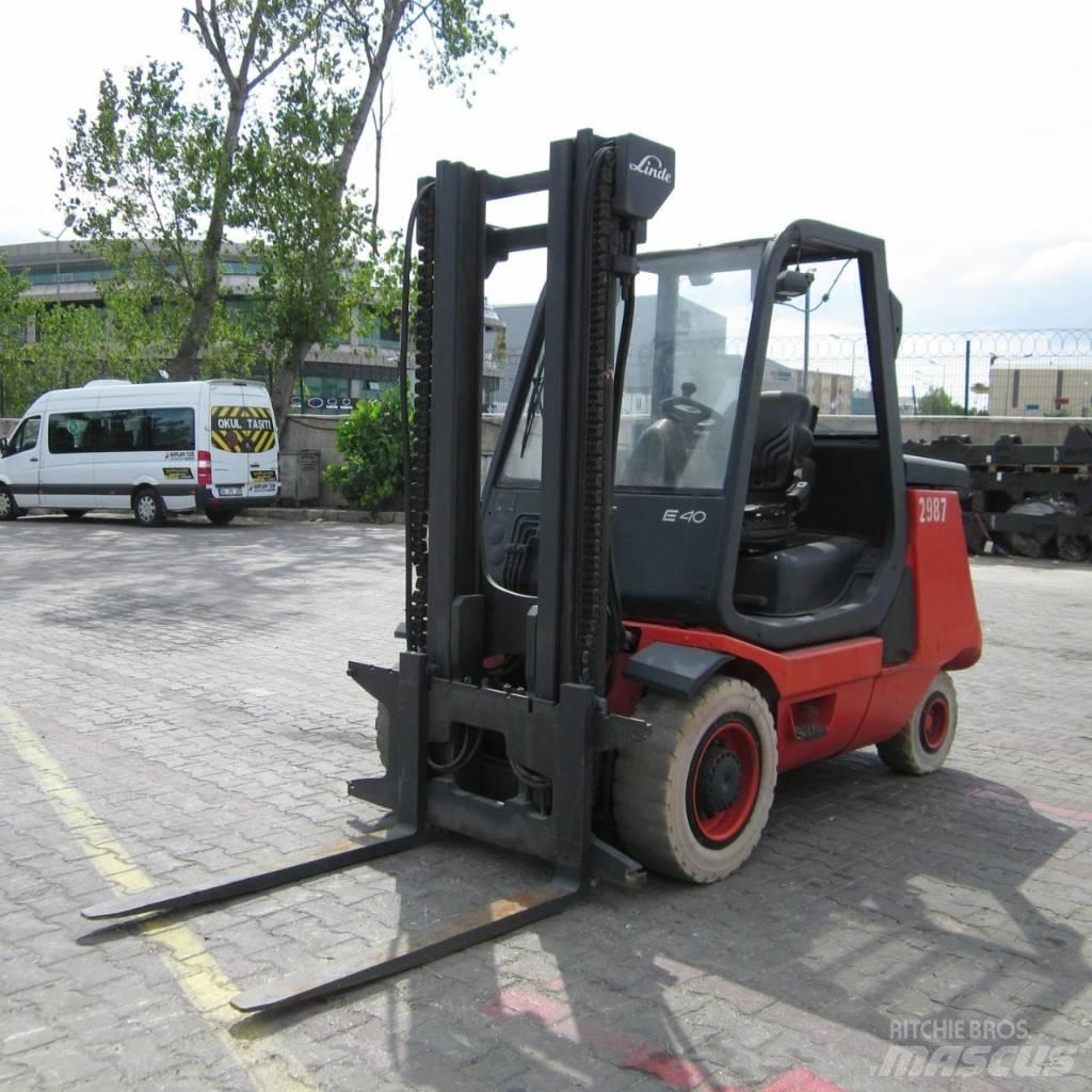 Linde E40P Elektrostapler