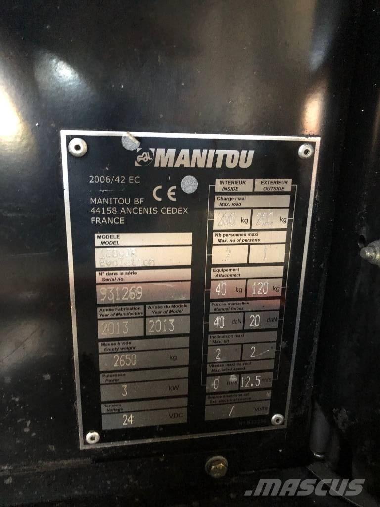Manitou 100 VJR Scheren-Arbeitsbühnen