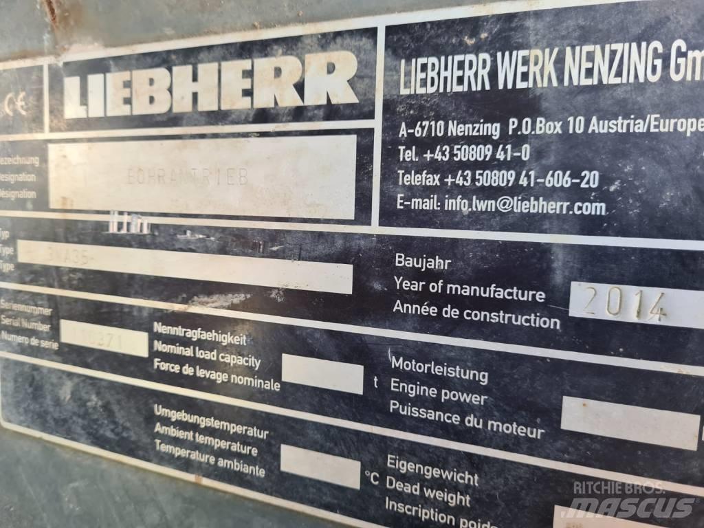 Liebherr 3MA 35 Rotationsköpfe