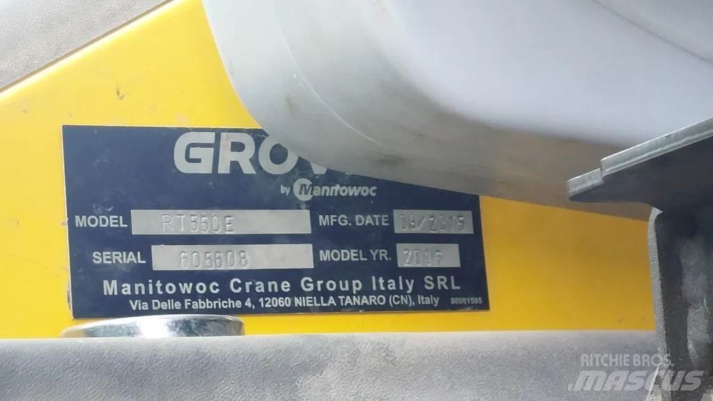 Grove RT 550E Autokrane