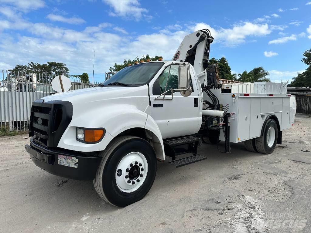 Ford F 750 XL SD Kranwagen