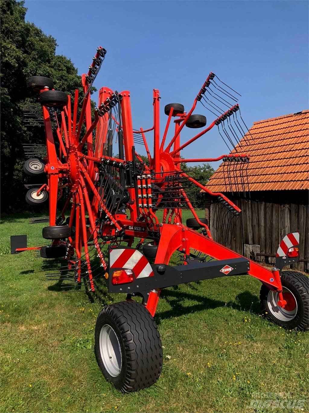Kuhn GA 9531 + Kreiselheuer/-wender