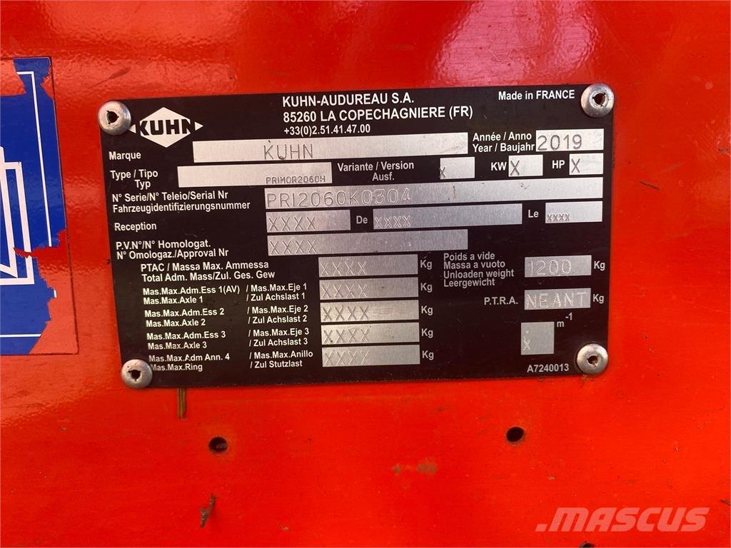 Kuhn Primor 2060H Ballenschredder, -schneider und -wickler
