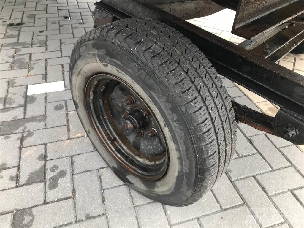  Platte wagen Viehtransportanhänger