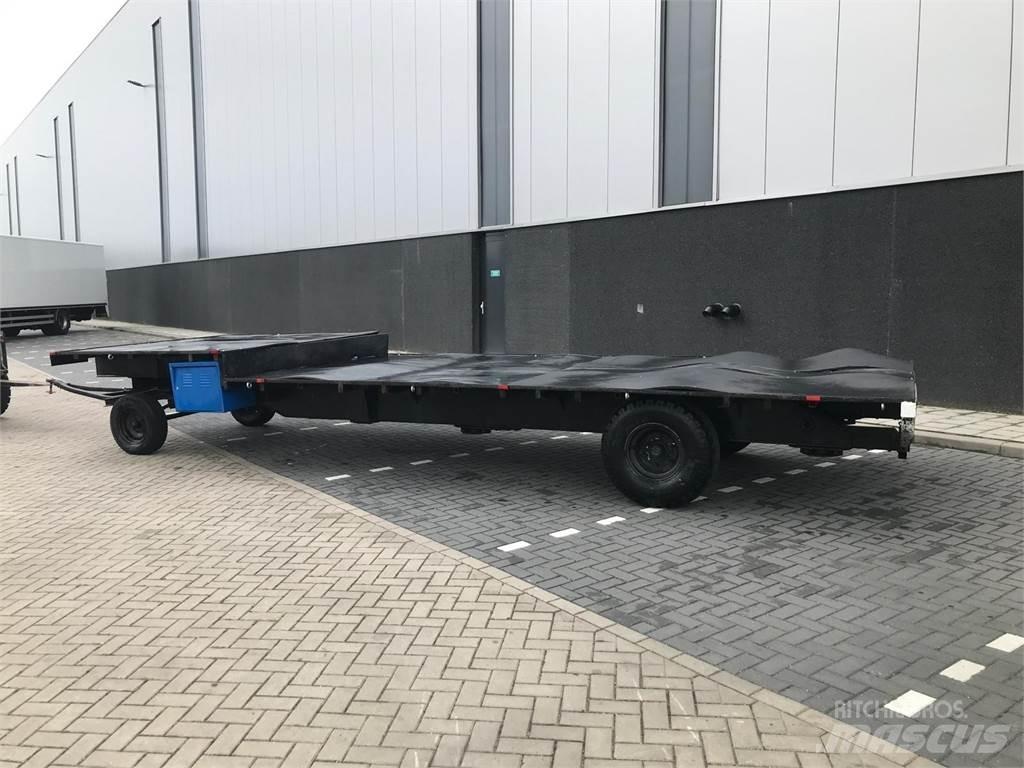  Platte wagen Viehtransportanhänger