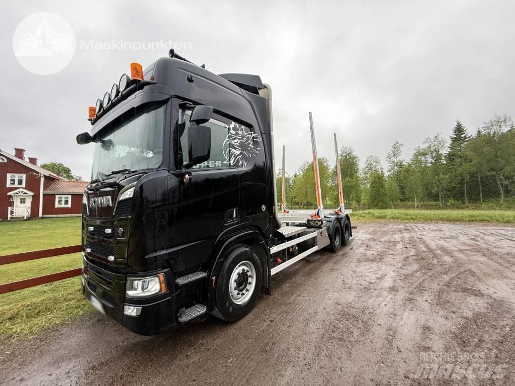Scania R 580 Holztransporter