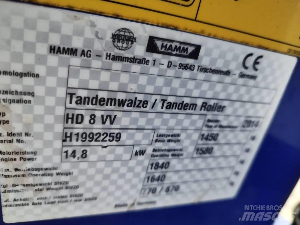 Hamm HD 8 VV Tandemwalzen