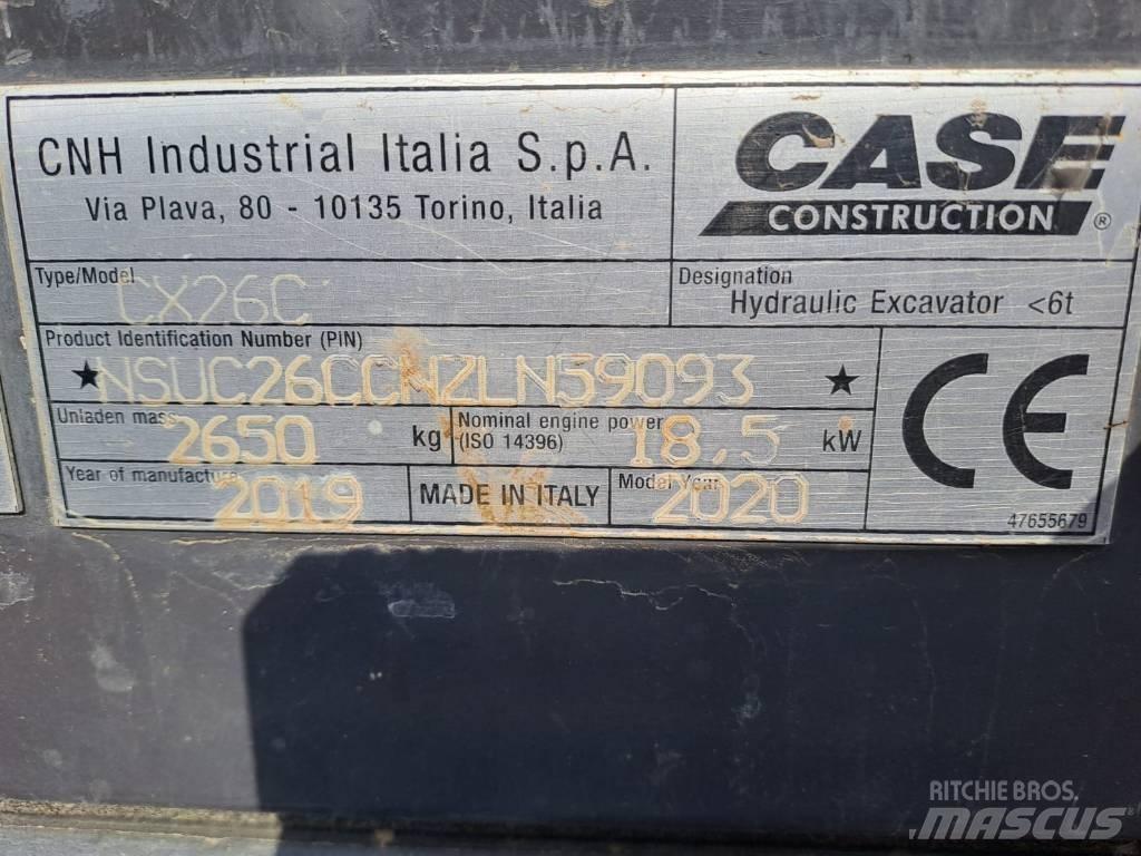 CASE CX 26 C Minibagger < 7t