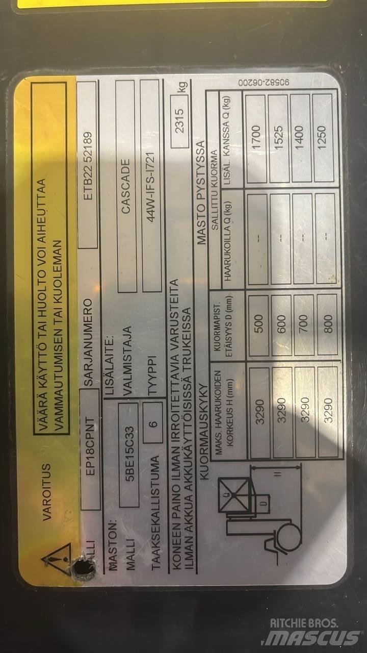  CMTPE Elektrostapler