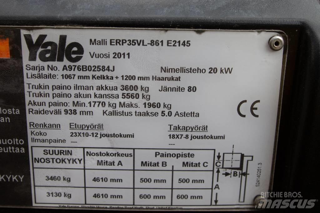 Yale ERP35VL Elektrostapler