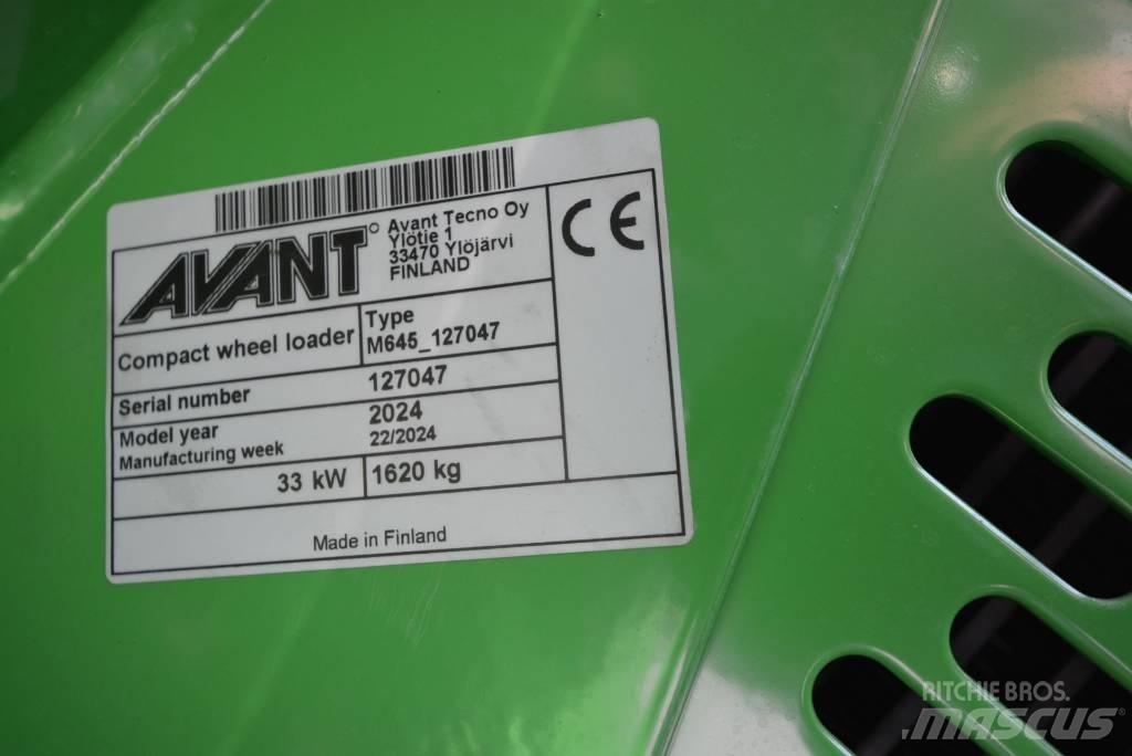 Avant 645 i Minilader