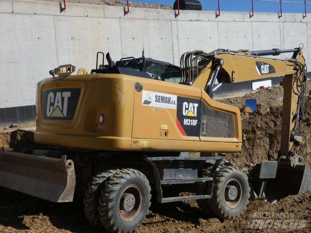 CAT M 318 F Mobilbagger
