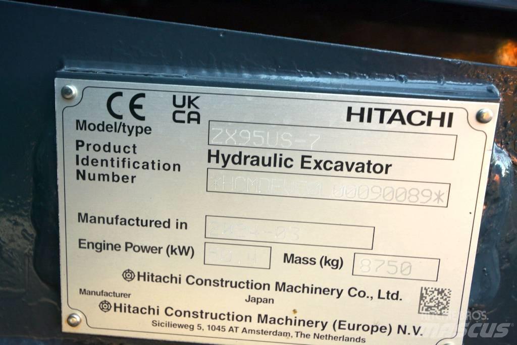 Hitachi ZX 95 US-7 Midibagger  7t - 12t