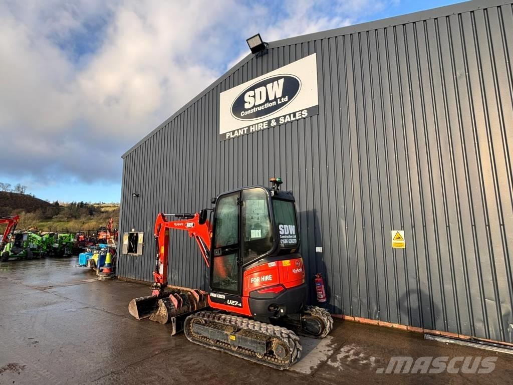 Kubota U 27-4 Minibagger < 7t
