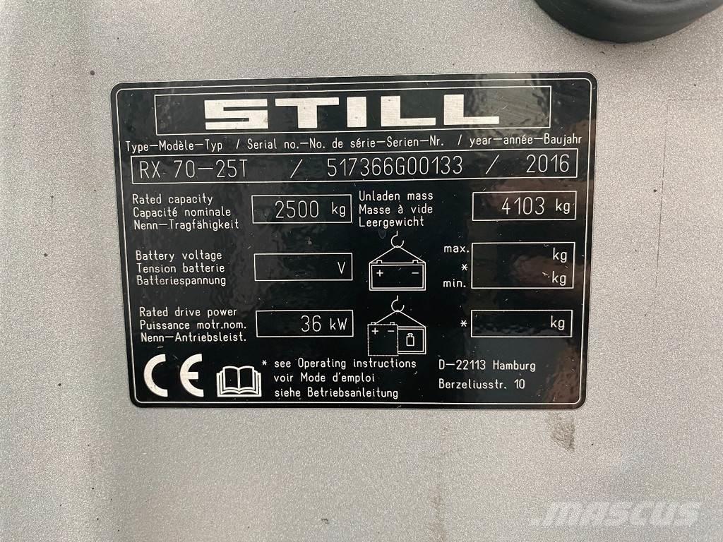 Still RX70-25T Gasstapler