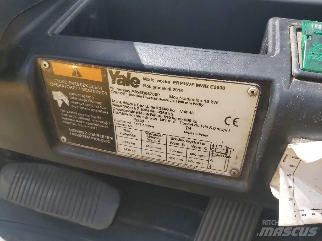 Yale ERP16VF Elektrostapler