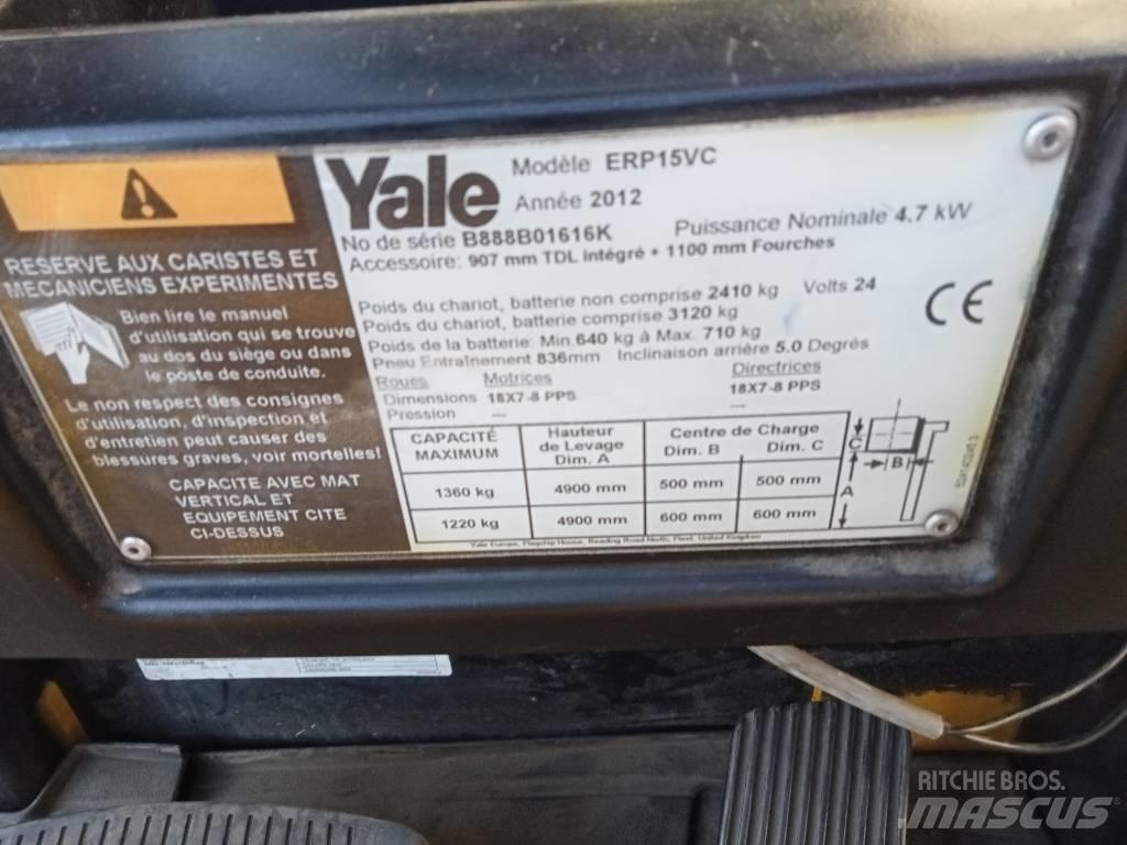 Yale ERP15VC Elektrostapler
