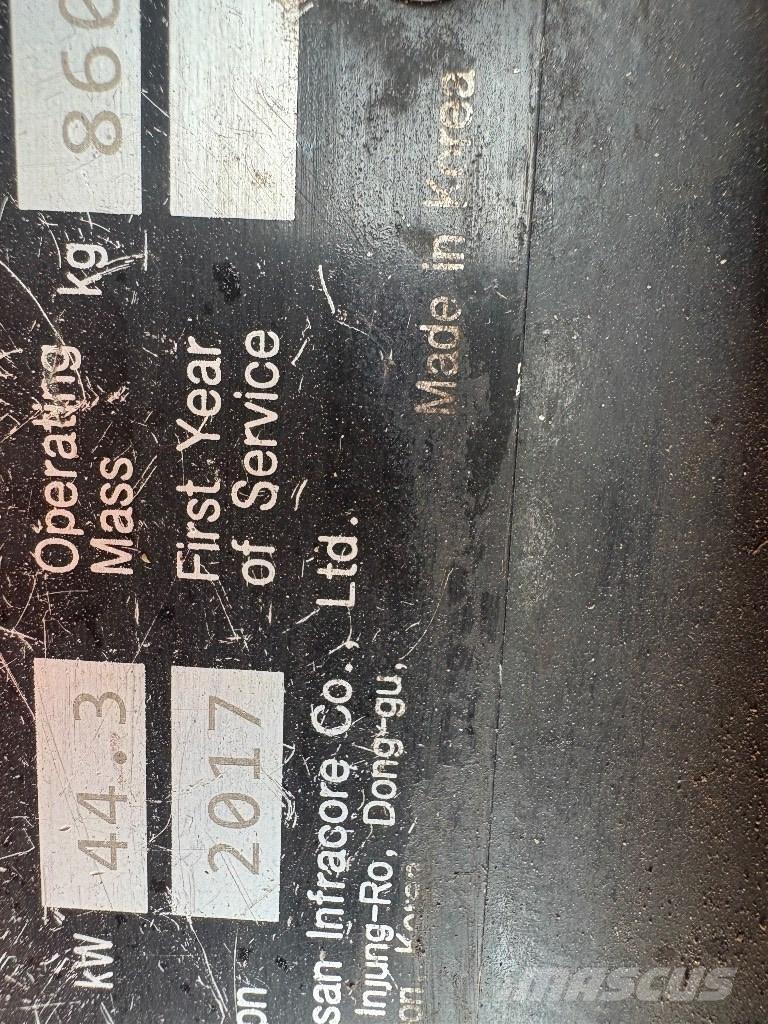 Doosan DX 85 R Midibagger  7t - 12t